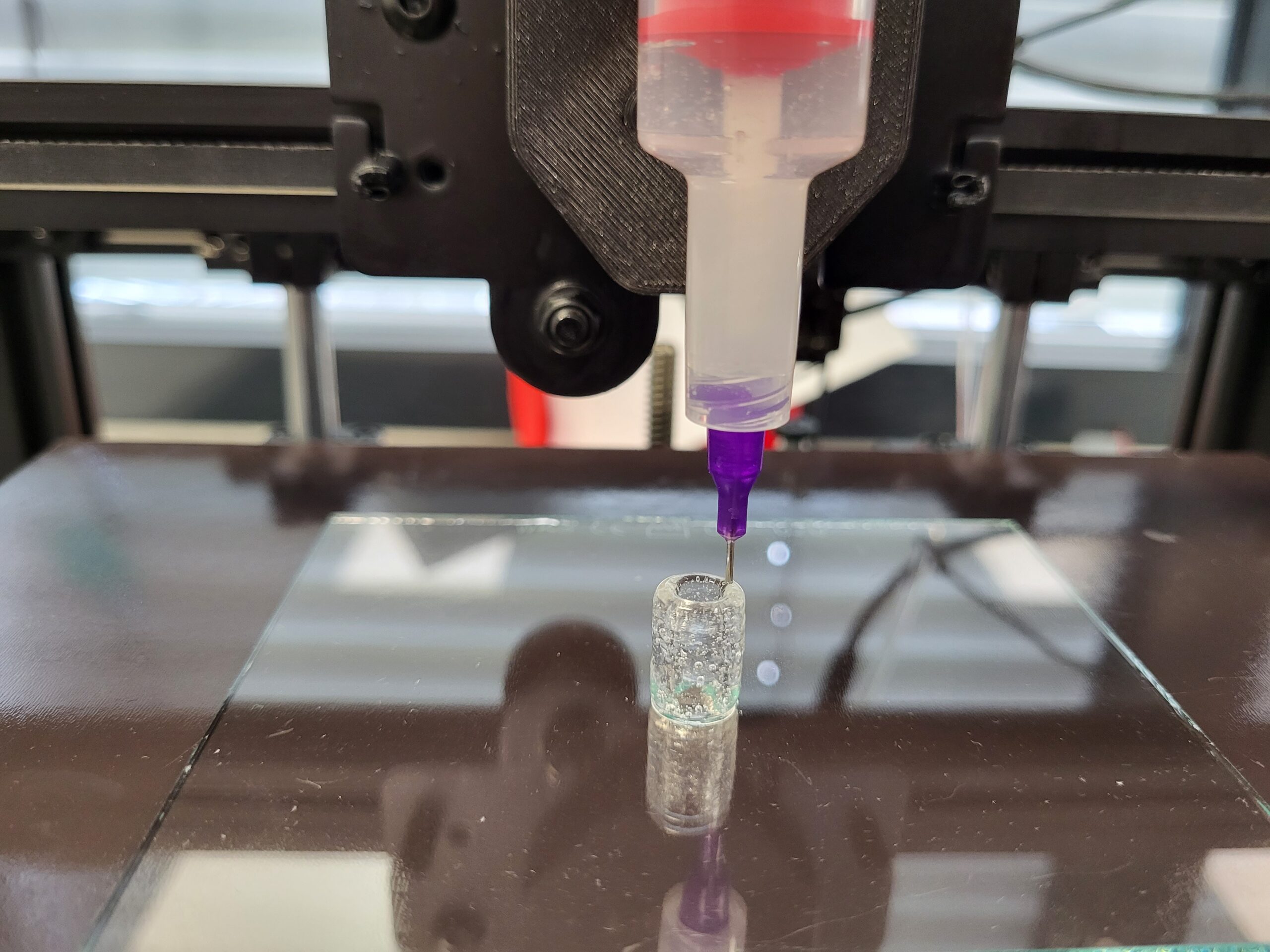 Drucken von Biotinten mit dem Puredyne Druckkopf Drucken von Biotinten mit dem Puredyne Druckkopf